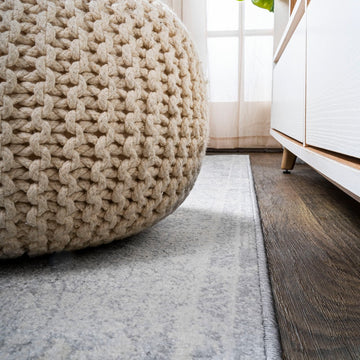 Edison modern Persian Vintage Medallion Area Rug